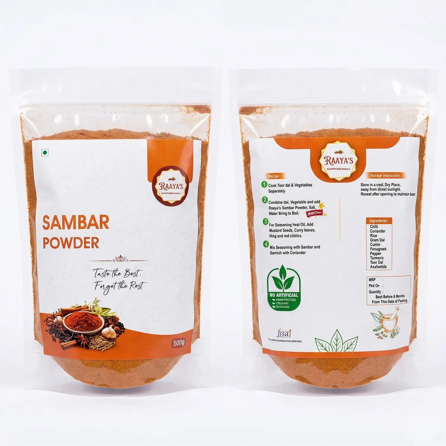 Sambar powder(250gms) - Image 2