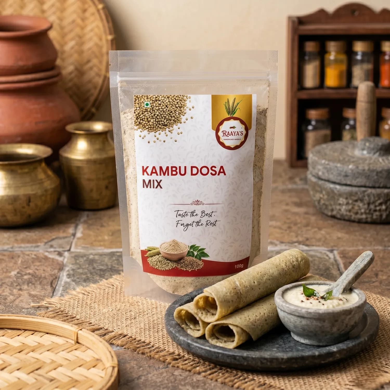 Kambu Dosai Mix(1000gms) - Image 1